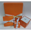 orange square jewelry boxes